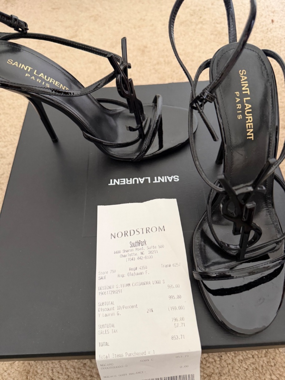 Beautiful YSL Heels - Picture 7 of 7